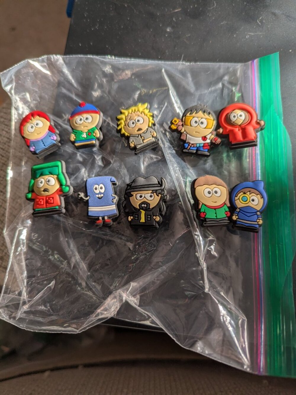 10 Piece South Park Theme Silicone Shoe Charms Compatible for Crocs 3 options - Picture 2 of 3